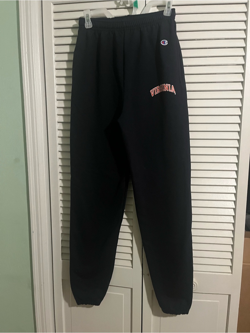 Champion Navy University of Virginia UVA Athletic Sweatpants Small